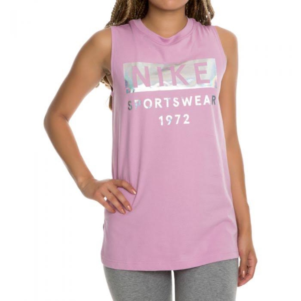 Nike Womens Hologram Logo Muscle Tank